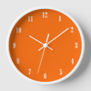 Recherche de orange blanc horloges Pour elle