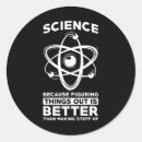 Search for physicist stickers Funny