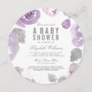 Recherche de lilac baby shower invitations Violet