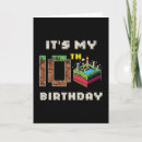 Search for boys 10th birthday cards Cute