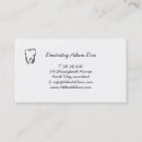 Recherche de dents blanches cartes visite Élégant