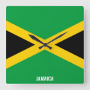 Recherche de la jamaïque horloges Drapeau