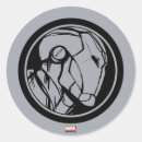 Search for iron man logo stickers Marvel comics