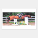 Search for horse jumping stickers Equestrian
