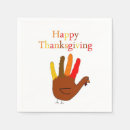 Search for turkey napkins Colourful