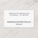 Recherche de sérieux cartes visite Avocat