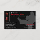 Search for karate business cards Academy