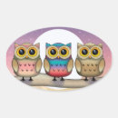 Search for cute little owl stickers Colourful