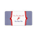 Search for restaurant return address labels Lobster