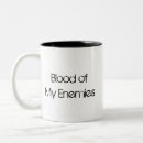 Search for blood of my enemies mugs Goth