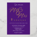 Search for royal purple invitations Glamour