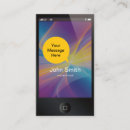 Search for iphone business cards Mobile