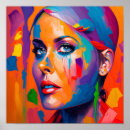 Search for abstract face painting posters Portrait