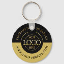 Search for customer round keychains Small business