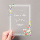 Search for see through invitations Whimsical