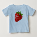 Search for strawberry baby shirts Red