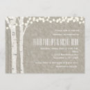 Search for birch tree wedding invitations Country