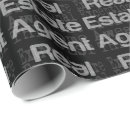Search for real estate agent wrapping paper Realty