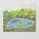 Search for quiet waters postcards Pond