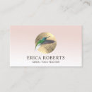 Recherche de professeur de pilates cartes visite Fitness