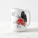Search for gothic fantasy mugs Crow