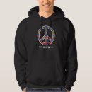 Search for peace hoodies signs Colorful