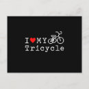 Recherche de tricycle cartes postales Ancien