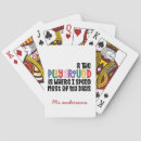 Search for rainbow playing cards Typography