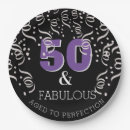 Recherche de happy birthday assiettes 50 ans
