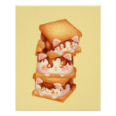 Recherche de nourriture kawaii posters Dessert