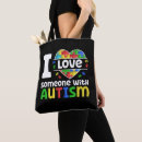 Search for autism awareness tote bags Neurodivergent