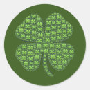 Search for green four leaf clover stickers Ireland