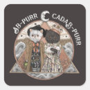 Search for vintage witch stickers Black