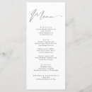 Search for fancy wedding menus Modern