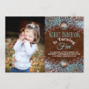 Recherche de turquoise et brun invitations Pour enfants