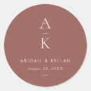 Recherche de blush monogram stickers Rose pâle