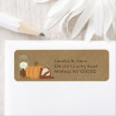 Search for candle return address labels Fall
