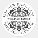 Search for black and white mandala stickers Bohemian