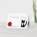 Search for cat thank you cards Simple