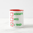 Recherche de naughty nice mugs Noël