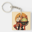 Search for santa claus keychains Curtis publishing