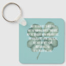 Search for irish design keychains Four leaf clover