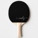 Recherche de noir et blanc raquettes ping pong Professionnel