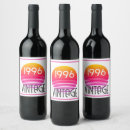 Search for 30th birthday wine labels Vintage