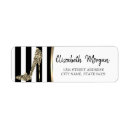 Search for diamond shape return address labels Stripes