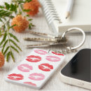 Search for lip keychains Red lips