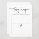 Search for contemporary baby shower invitations Modern minimalist