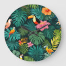 Recherche de perroquet tropical horloges Feuille