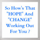 Recherche de anti changement posters Obama