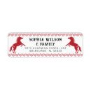 Search for with horses return address labels For kids